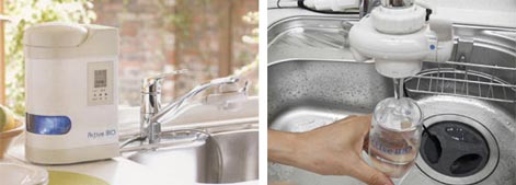 水素水生成器アクティブビオ設置イメージ