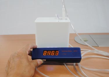 水素吸引器ラブリエエラン水素濃度測定