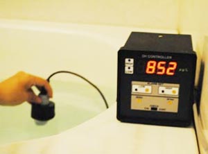 水素アワー投入後の水素濃度852ppb